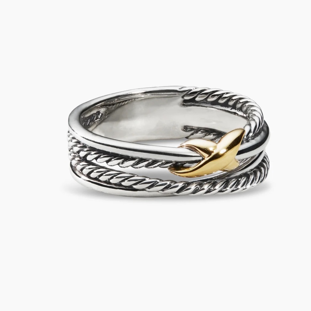 David Yurman X Crossover Band Ring